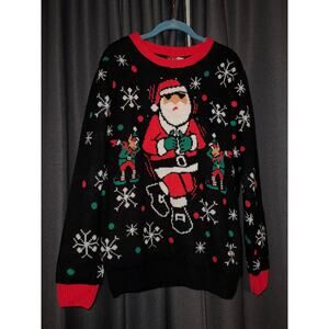 Ugly Christmas Sweater Xmas Size Medium